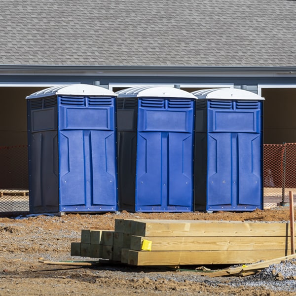 are there any restrictions on what items can be disposed of in the porta potties in Polaris Montana